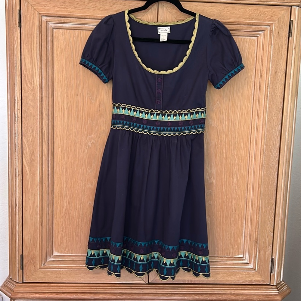 Beautiful embroidery detailed like new dress